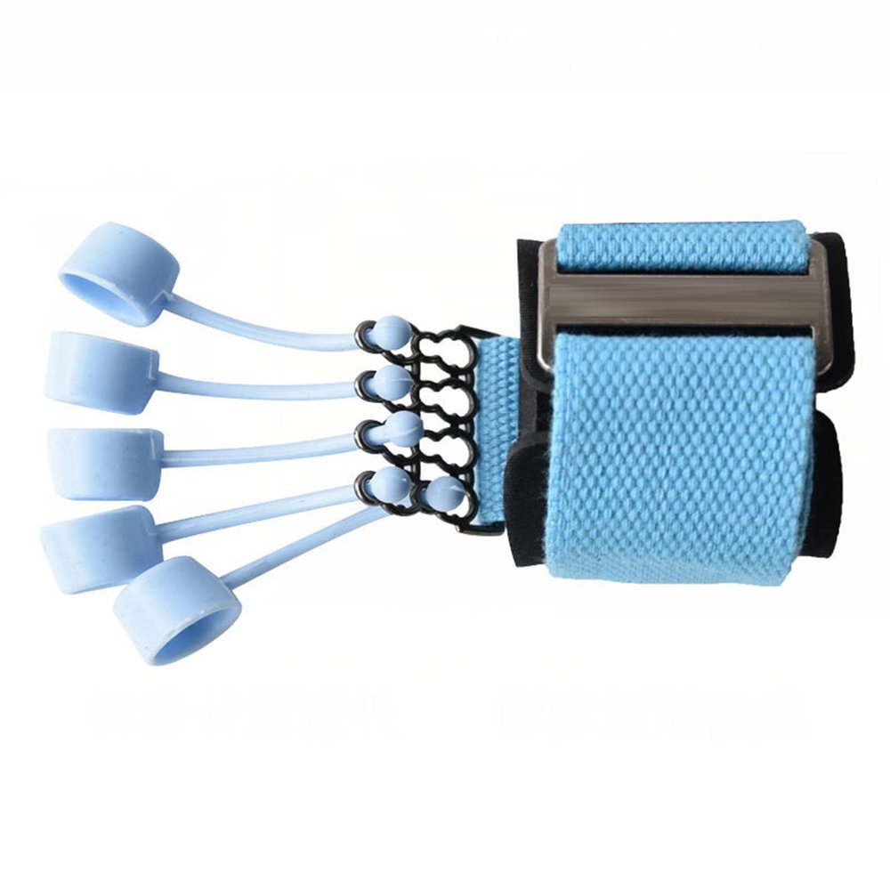 CHAMEEN Finger Extensor Exerciser Hand Grip Amplifier with Band Stretcher Strengther 20 Pounds Finger Hand Extensor Exerciser