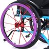 Wheelchair Push Rim Cover | 22/24 Inch Wheelchair Cover | Non-Slip Wheelchair Spoke Covers | Hand Rim Covers for Wheelchair, 1 Pair Wheelchair Rear Wheel Push Ring Protective Cover view 1