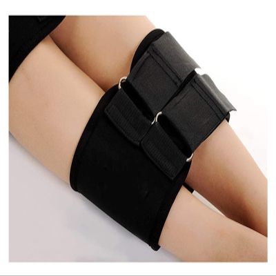 Leg Correction Belt Legs Posture Corrector Adjustable O-Leg X-Leg Correction Belt Durable Posture Corrector Use for Adult Correction Posture 22.7.8 (Color : Black, Size : Extra Large)