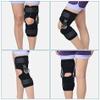 LARIAU Knee Braces Knee Fixation Bracket, Adjustable Knee Brace Hinged Keen ROM Splint Fracture Rehabilitation Support Sprain Post-Op Osteoarthritis Knee Pain Relief (Size : L) view 3