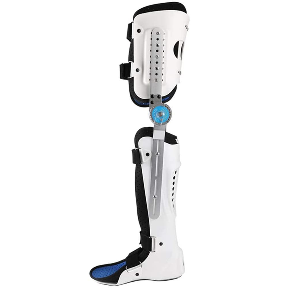 LARIAU Brace Knee Immobilizer Orthosis,Hinged Knee Brace Knee Immobilizer Brace Leg Orthopedic Patella Knee Adjustable For Left Leg And Right Leg