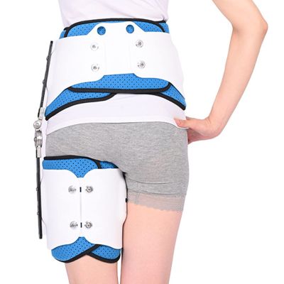 Hip Abduction Orthosis, Hip Stabiliser Support Brace, Hip Stabiliser Corrector Support Brace, Adult Hinged Hip Abduction Orthosis for Hip, Groin, Hamstring, Thigh, and Sciatic Nerve Pain Relief