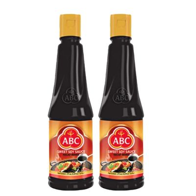 ABC Sweet Soy Sauce (Kecap Manis) 275ml - (Pack of 2)