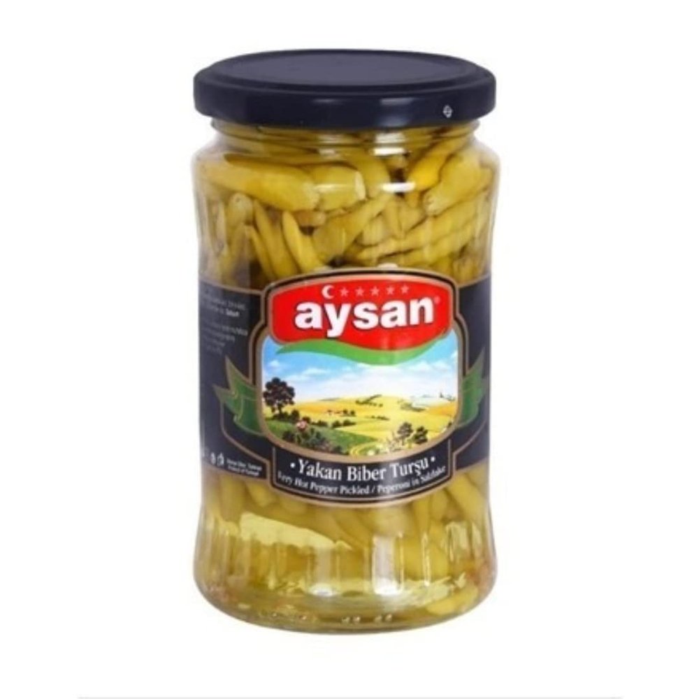 Aysan Pickle Hot Pepper 370cc x 10 Pack