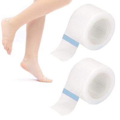 2 Rolls 5m Invisible Blister Plasters Moisture Heel Stickers Heel Sticker Tape, Adhesive Foot Anti Wear Tape Breathable Cushion Blister Guard Patch to Prevention Blister and Chafing Cushion Protection