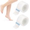 2 Rolls 5m Invisible Blister Plasters Moisture Heel Stickers Heel Sticker Tape, Adhesive Foot Anti Wear Tape Breathable Cushion Blister Guard Patch to Prevention Blister and Chafing Cushion Protection view 1