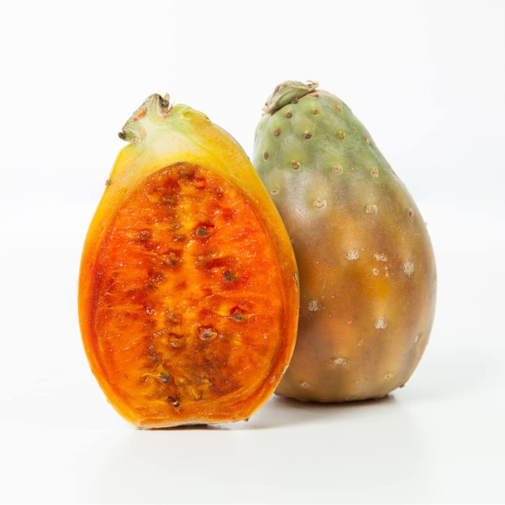 Fresh Prickly Pear Fruit  8 Whole Fruits (2 Packs of 4 Units)