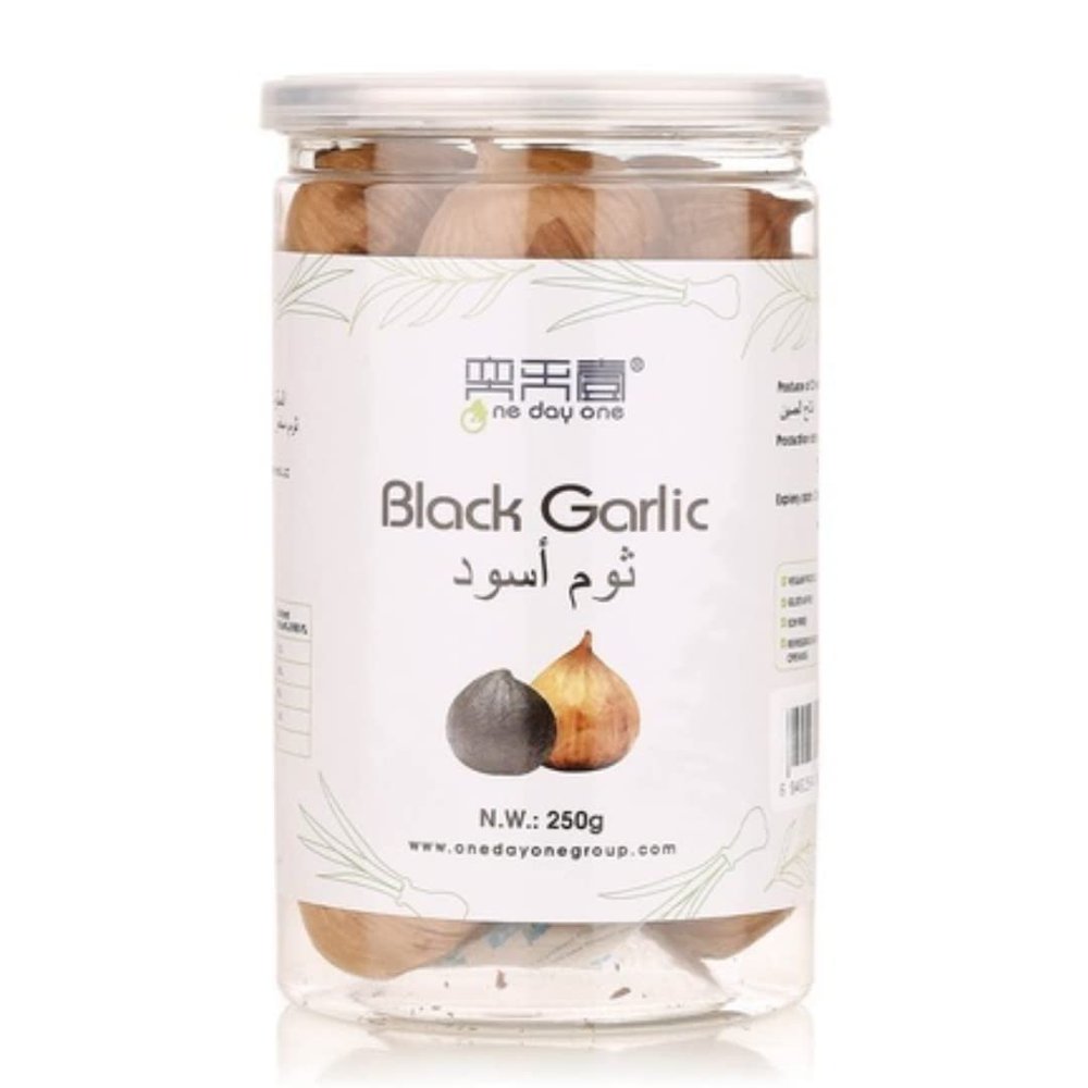 Black Garlic 500g Bulk Pack (-/+10%) | Aged Fermented Garlic | Rich Umami Flavour | Ideal for Cooking, Sauces, Marinades & Health-Conscious Recipes