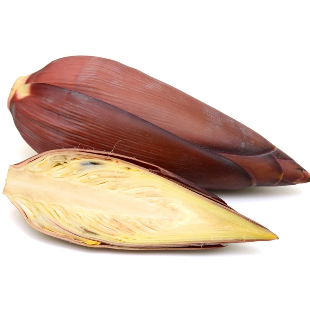 Fresh Banana Flower/Blossom x 3 Pack | Premium Exotic Vegetable | Ideal for Curries, Stir-Fries & Salads | Authentic Asian, Indian & Thai Cooking | Fresh Tropical Produce