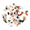 0.88lb/400g Small Natural Irregular Shaped Crystal Quartz Rock Tumbled Chips Crushed Stone Healing Reiki Crystal Gemstones for Garden Vases Plants Decoration (Multi) view 2