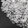 0.88lb/400g Small Natural Irregular Shaped Crystal Quartz Rock Tumbled Chips Crushed Stone Healing Reiki Crystal Gemstones for Garden Vases Plants Decoration (Clear) view 2