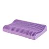 cn herb Honeycomb breathable TPE pressure relief pillow washable neck massage to help sleep pectin pillow (blue) view 2