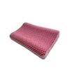 cn herb Honeycomb breathable TPE pressure relief pillow washable neck massage to help sleep pectin pillow (blue) view 3