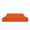 cn herb Honeycomb breathable TPE pressure relief pillow washable neck massage to help sleep pectin pillow (blue) view 4
