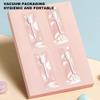 LANTRO JS Baby Gauze Mouth Cleaner, 30 Pieces Baby Mouth Cleaner, Disposable Baby Tongue Toothbrush, Newborn Tongue Washing Gauze view 4