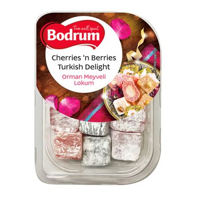 Bodrum Cherries n Berries Turkish Delight 200gr x 20 pack