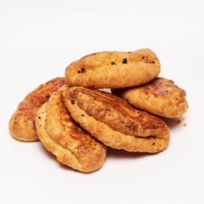 Frozen Peynirli Poaa Turkish Pastry with Cheese 5 Pieces x 3 Pack (15 Pieces Total) | Traditional Soft Savoury Bakery Pastry | Oven Ready from Frozen