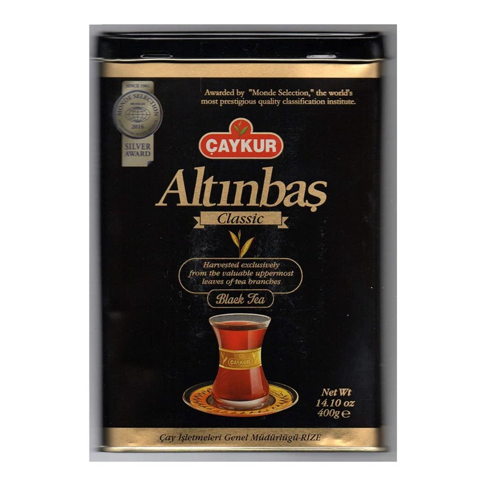 Caykur Altinbas Classic Tea (Tin) 400gr x 3 Pack