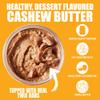 FIt Butters Chocolate Caramel Crunch Bar Cashew Butter view 3