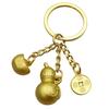 Veemoon Gourd Organ Keychain Auspicious Charm Decorative Pendant Ingot Coin Keyring for Daily Use Auspicious Adornment view 1