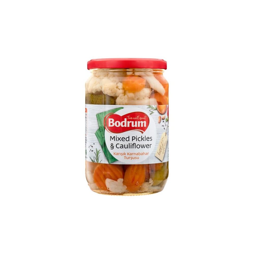 Bodrum Pickled Cauliflower Mix 670gr x 10 pack