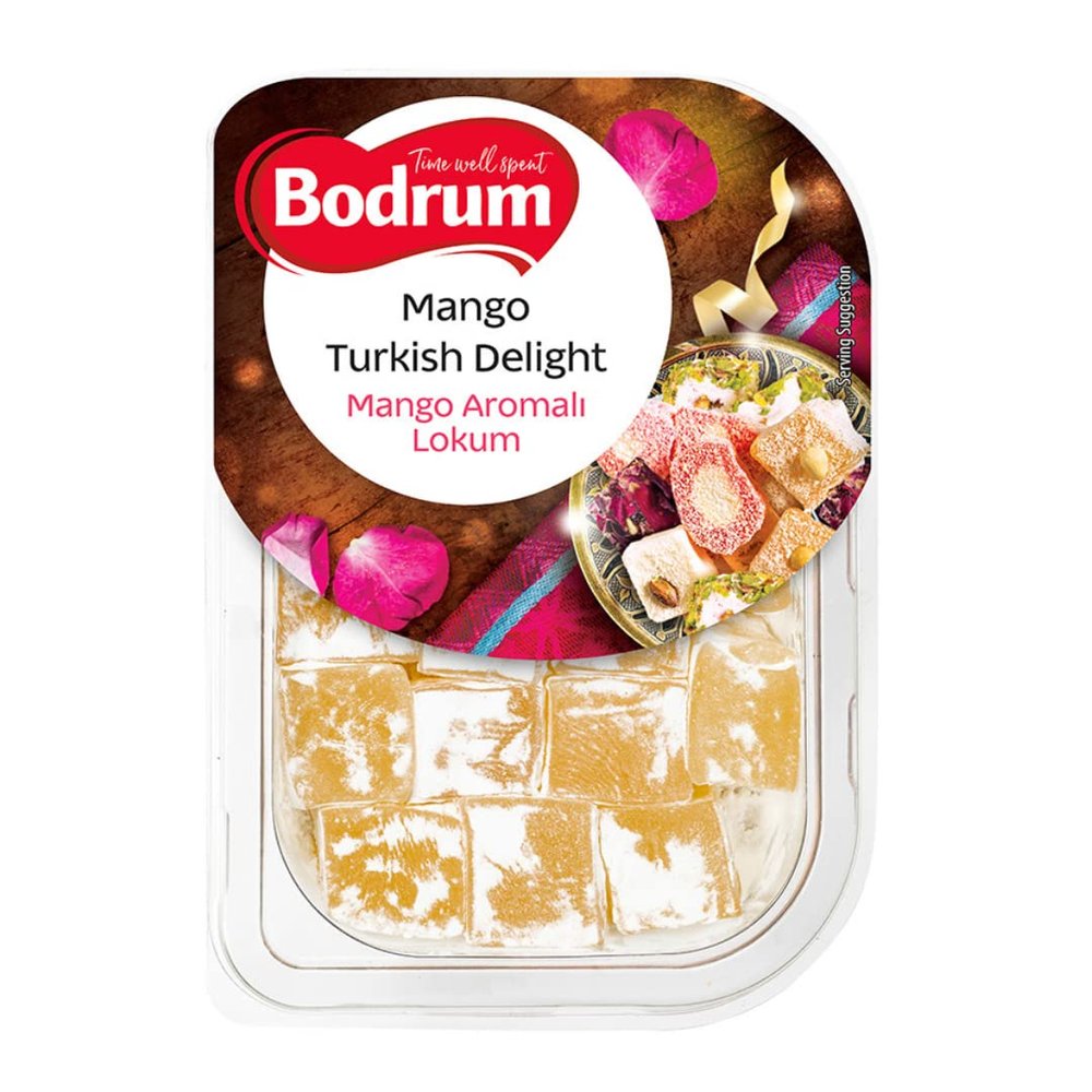 Bodrum Mango Turkish Delight 200gr x 20 pack