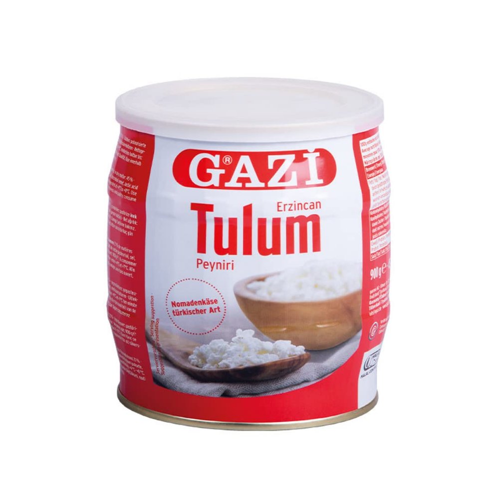 Gazi Tulum Cheese 45% Tin 900gr x 2 Pack