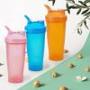 Matybobe 26 oz Protein Shaker Bottles with Loop Shaker Balls Leak-proof Water Bottle Mixer Cup for Pre-Workout Outdoor Sports Gym Fitness view 4