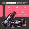 ROAM Natural Protein Bars, Meal Replacement Keto Bars, 6 x 45g Beef Bar & Healthy Snacks, Ideal For Carnivore Diet, Gluten Free Keto Sticks (Jalapeo Chilli) view 4