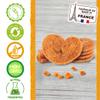 St Michel Caramel Palmiers Biscuits Made In France, pack of 4 (100g each) Non-GMO. Total of 48 Crunchy Caramel glazed Puff Pastry Butter Biscuits view 2