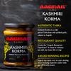 Aagrah Kashmiri Korma Tarka Indian Curry Cooking Sauce - Authentic Restaurant Recipe Base - Mild - 270g Jar Serves 3-4 - Pack of 3 view 2