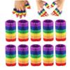 10 Pcs Finger Sleeves Protectors Thumb Brace Support Elastic Trigger Finger Splints for Relieving Pain, Arthritis view 1
