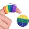 10 Pcs Finger Sleeves Protectors Thumb Brace Support Elastic Trigger Finger Splints for Relieving Pain, Arthritis view 4