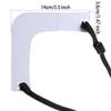 A Beard Shaper Neckline Guide Adjustable Beard Shaping Tool Hands-Free Beard Trimmer Tool Stencil for Facial Hair Hairline Shaving Neckline Shaving view 2