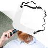 A Beard Shaper Neckline Guide Adjustable Beard Shaping Tool Hands-Free Beard Trimmer Tool Stencil for Facial Hair Hairline Shaving Neckline Shaving view 3
