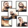 A Beard Shaper Neckline Guide Adjustable Beard Shaping Tool Hands-Free Beard Trimmer Tool Stencil for Facial Hair Hairline Shaving Neckline Shaving view 4
