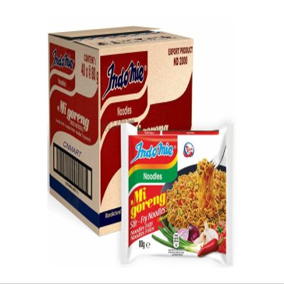 CNMART Indomie Mi Goreng Fried Instant Noodles Halal 80g (Pack of 40)