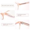Madison Avenue Square Vintage TR90 Blue Light Blocking Reading Glasses for Women with Case, Anti Glare/Eyestrain Computer Readers Transparent Brown 1.5 view 3