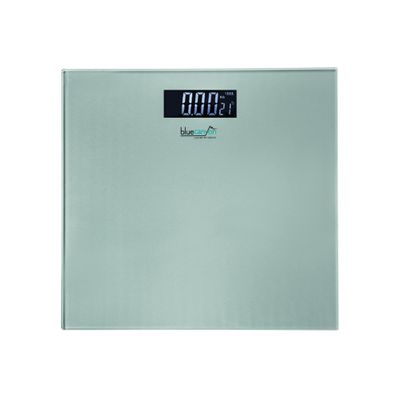 Blue Canyon Digital Bathroom Scales| LED Display| Measure Body, Luggage Weight| Maintain Fitness| kg/lb Unit Conversion| 180kg Max Capacity| High-Precision Sensors| Accurate Bathroom Scale (Silver)