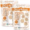 Drizzilicious Mini Flavored Rice Cakes - Rice Crisps, Healthy Snack for Adults and Kids, Vegan, Gluten Free Snack, Only 90 Calories Per 21 Pieces - Pumpkin Spice - 4 oz (Pack of 2) view 1