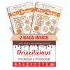 Drizzilicious Mini Flavored Rice Cakes - Rice Crisps, Healthy Snack for Adults and Kids, Vegan, Gluten Free Snack, Only 90 Calories Per 21 Pieces - Pumpkin Spice - 4 oz (Pack of 2) view 3