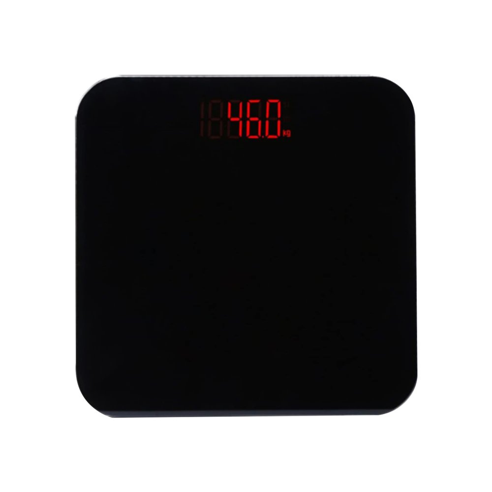 Blue Canyon Digital LED Display Bathroom Scales| Measure Body, Luggage Weight| Maintain Fitness| kg/lb Unit Conversion| 180kg Max Capacity| High-Precision Sensors| Accurate Bathroom Scale (Black)