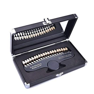 3D 20 Colors Teeth Whitening Shade Guide Tooth Bleaching Shadeguide Set Teeth Shade Guide