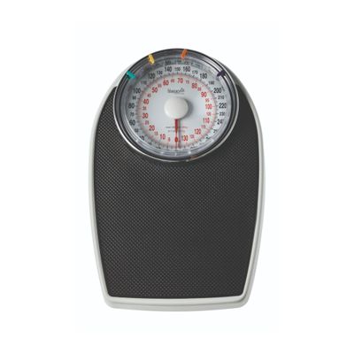 Blue Canyon Doctor Style Bathroom Scales| Measure Body, Luggage Weight| Maintain Fitness| kg/lb Unit Readings| 130kg Max Capacity| High-Precision Mechanics| Accurate Bathroom Scale (Black)
