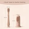 Moonkie Baby Finger Toothbrush Tongue Oral Cleaner Kit for 3 Months +, 2 Pcs (Mint) view 2