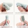 Moonkie Baby Toothbrush Finger Toothbrush Oral Cleaner Kit for 3 Months +, 2 Pcs (Blush/Pale Mauve) view 3