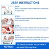 2 Pairs of Cosmetic Dentures Temporary Dentures Upper and Lower Teeth Covering Male and Female Replacement Dentures view 2