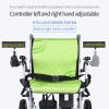 JIONET Folding Carry Electric Wheelchairs,with Mobile Footrest and Joystick Mobility Scooter Eabs Intelligent Brake System Dual Control Electric Power Wheelchair (Color : Green) view 4