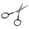 Nose Hair Scissors, Rounded Tip for Trimming Small Details Facial Hair, Ear Hair, Eyebrow (Black) view 4