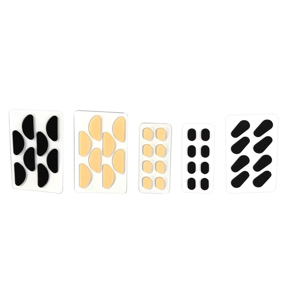 96 Pairs Eyeglasses Foam Nose Pads Self-Adhesive Reading Glasses Anti- for Slip Frame Stick-on Sponge Stickers Household Accessories, L